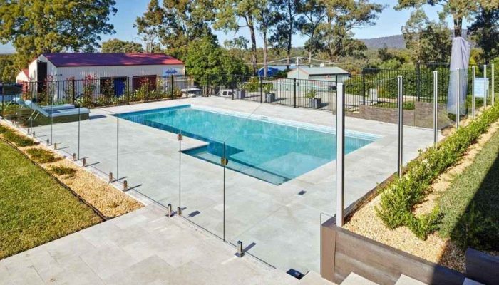 Framed Glass Fencing